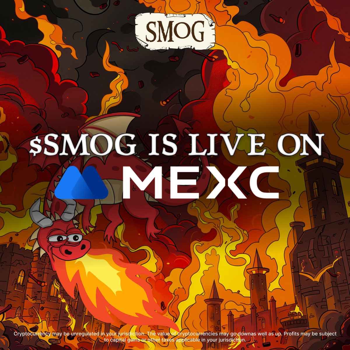 🚀🌟 ONE MEMECOIN TO RULE THEM ALL! 🪙

 Introducing <a href="/SMOGToken/">SMOG</a> on MEXC, the ultimate blend of hilarity and innovation! 🌟🚀

 Don't miss out on the greatest #SOL Airdrop of all time! 🐉 

Join the Smog airdrop now and let's revolutionize the crypto world together!
