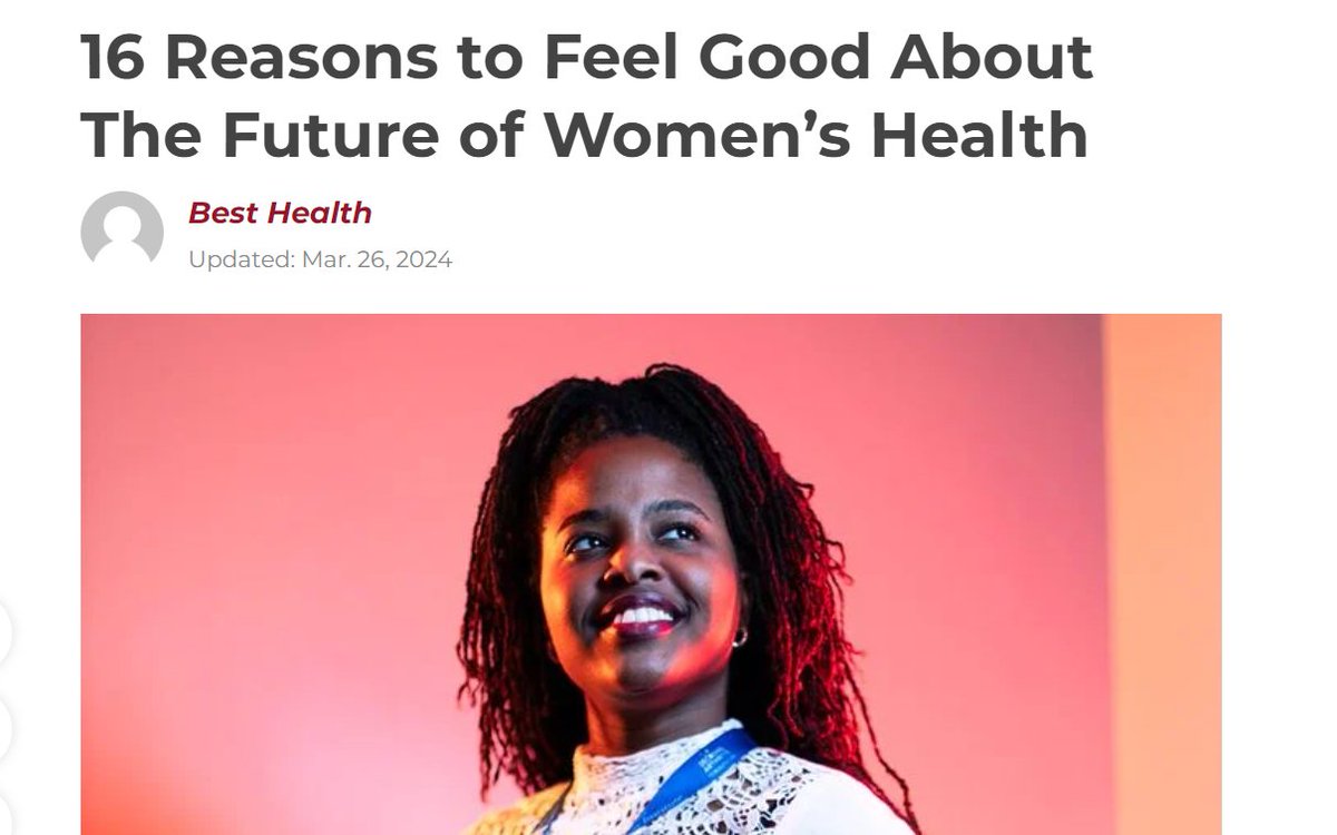 Huge shout out to the many amazing scientists & clinicians from @KBI_UHN @Schroder @DKJEI_UHN @TGHRI_UHN @UHN featured in the April edition of @besthealthmag for their exciting #research to improve #women's #health! So, so proud. 👏👏👏 Read more! -> bit.ly/3vGgQgi