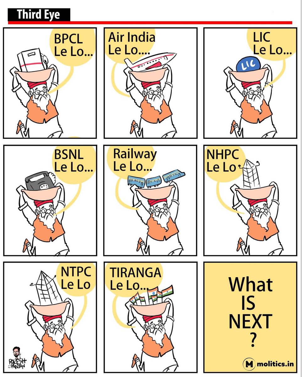 DebSreeSarkar's tweet photo. @SansPareilll Selling India piece by piece #ModiHaiToMumkinHai #ModiKiGuarantee #ModiLootsIndia https://t.co/2Pgx8iMQBf