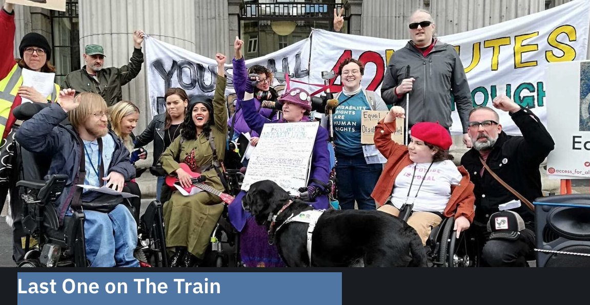 Last One on The Train - An RTÉ original docu-series with 6 young wheelchair users, a new generation of disability activists, happy to reveal the wrongs they meet in life, the disability pride, power, and love to be found in Ireland's 'invisible ghetto'. bit.ly/LOOTT
