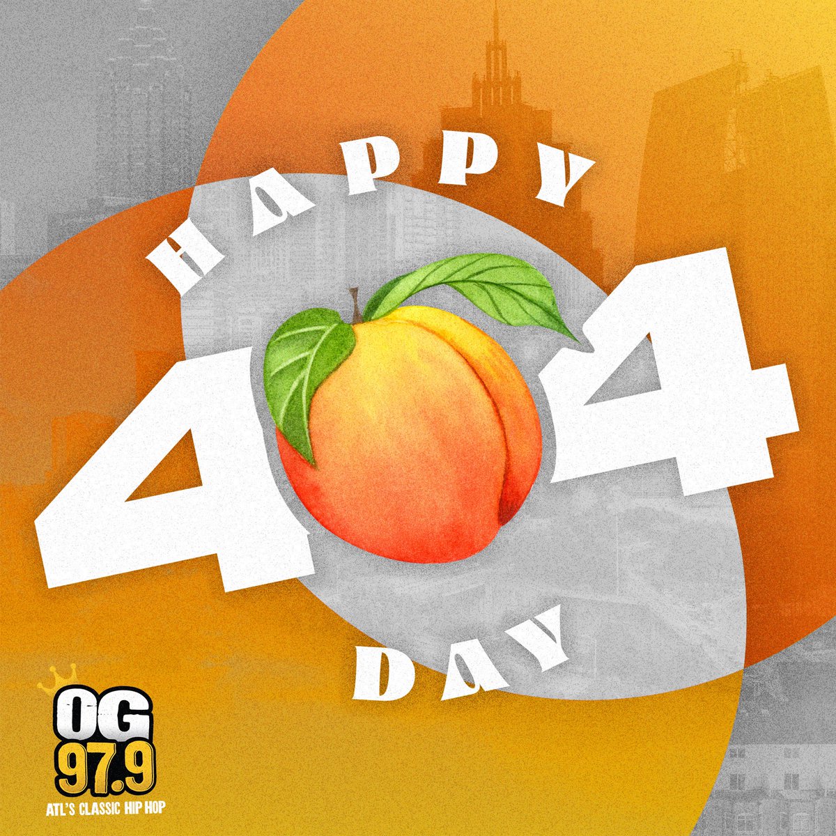 Happy 404 Day, ATL! 🍑 #404Day