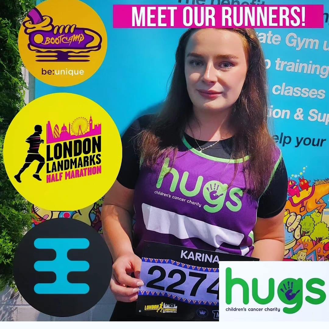 3 days to go until the London Landmarks Half Marathon and Karina has been trying hard. 

Karina is part of the Be:unique wellbeing bootcamp team as well as team Hugs.

Show her your support and donate to her just giving page…

justgiving.com/fundraising/ka…
