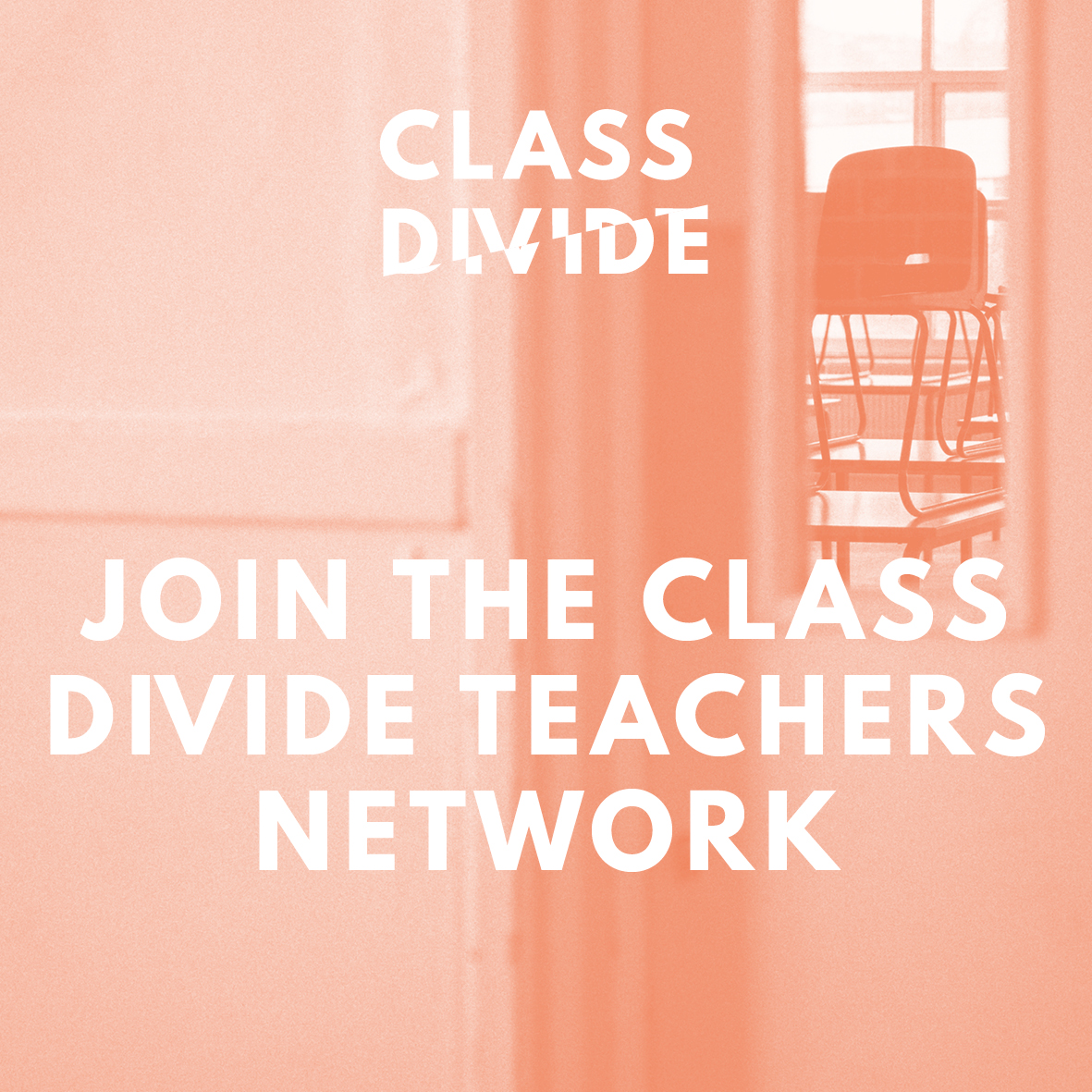 Teachers we need you!

Class Divide is building a teachers network in Brighton &amp; Hove. If you care about the class divide in our city and want to help us change it, find out more and show your interest here: 
classdivide.co.uk/news/we-are-bu…