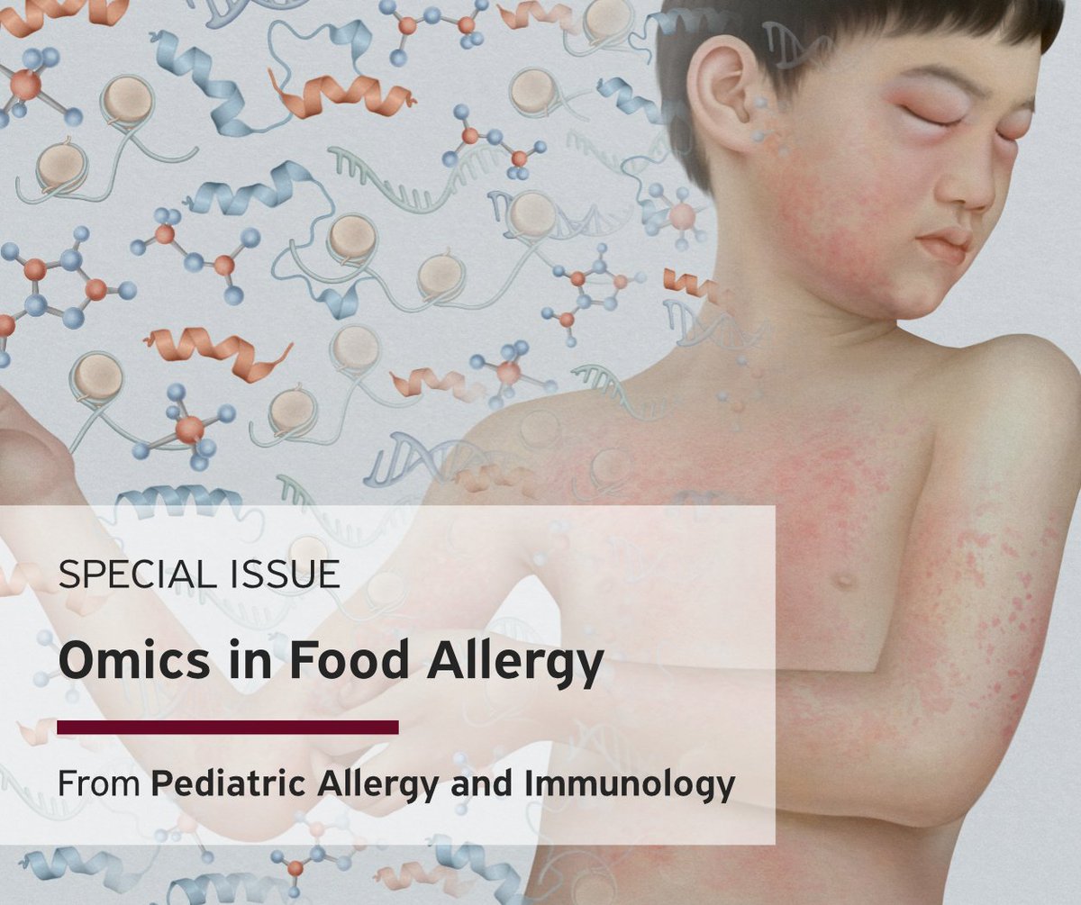 On March Issue, there is an editorial comment on the special issue “Omics in food allergy”, by @Castagnoli_R, Ivan Taietti, @agnesleungsy and Eigenmann. 🔗 doi.org/10.1111/pai.14…