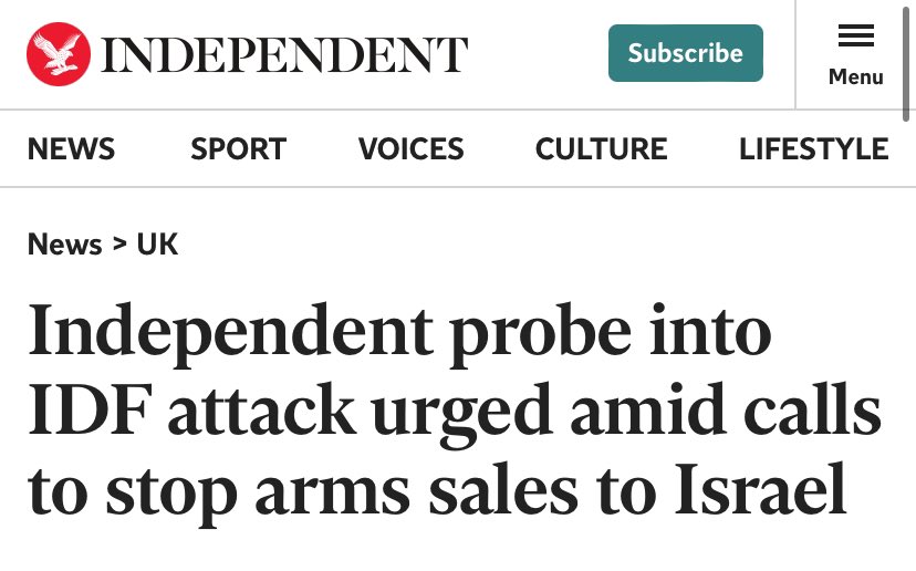 Much love to every single human being who didn’t need to see the slaughter of white people to recognise the absolute horror being inflicted on Gaza. I usually say ‘much love & respect’ but I don’t think respect applies here. Being a fundamentally decent human being should 1/3