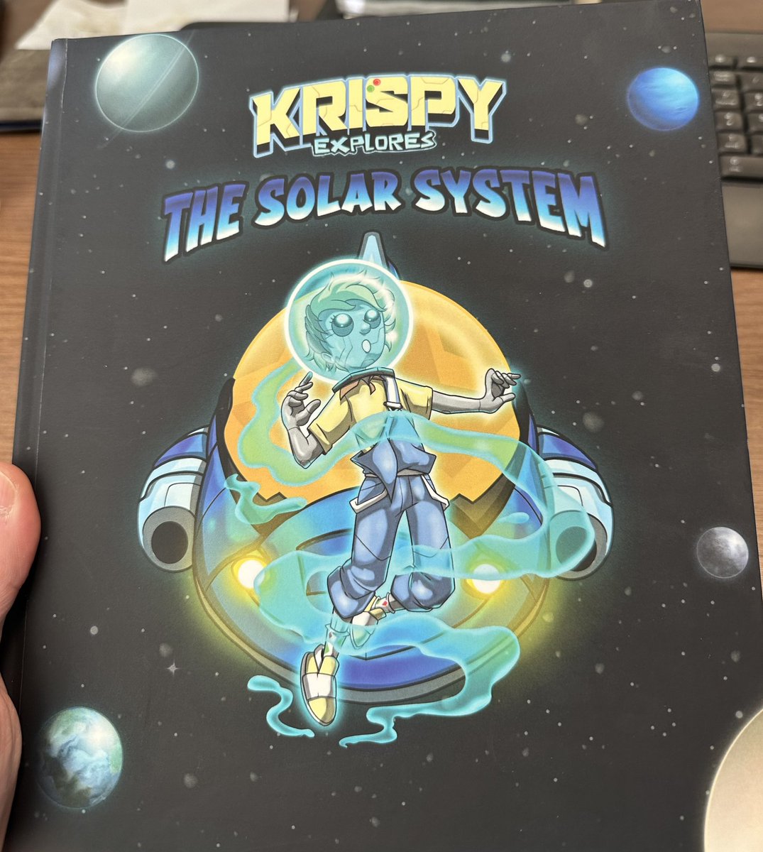 First version of the printed book is in! Some final adjustments needed and we’ll be good for publishing. 
#KrispyExplores