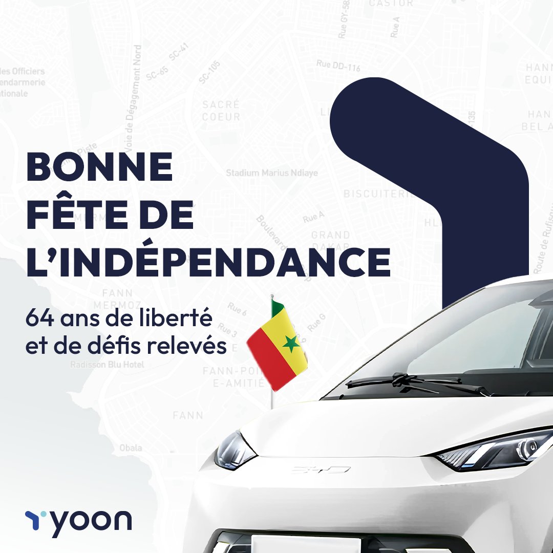 YoonAfrica's tweet photo. Bonne fête de l'indépendance à tous les Djambars ! 🇸🇳⚡️❤️

#YoonSenegal #Senegal https://t.co/5GzRIVzLLh