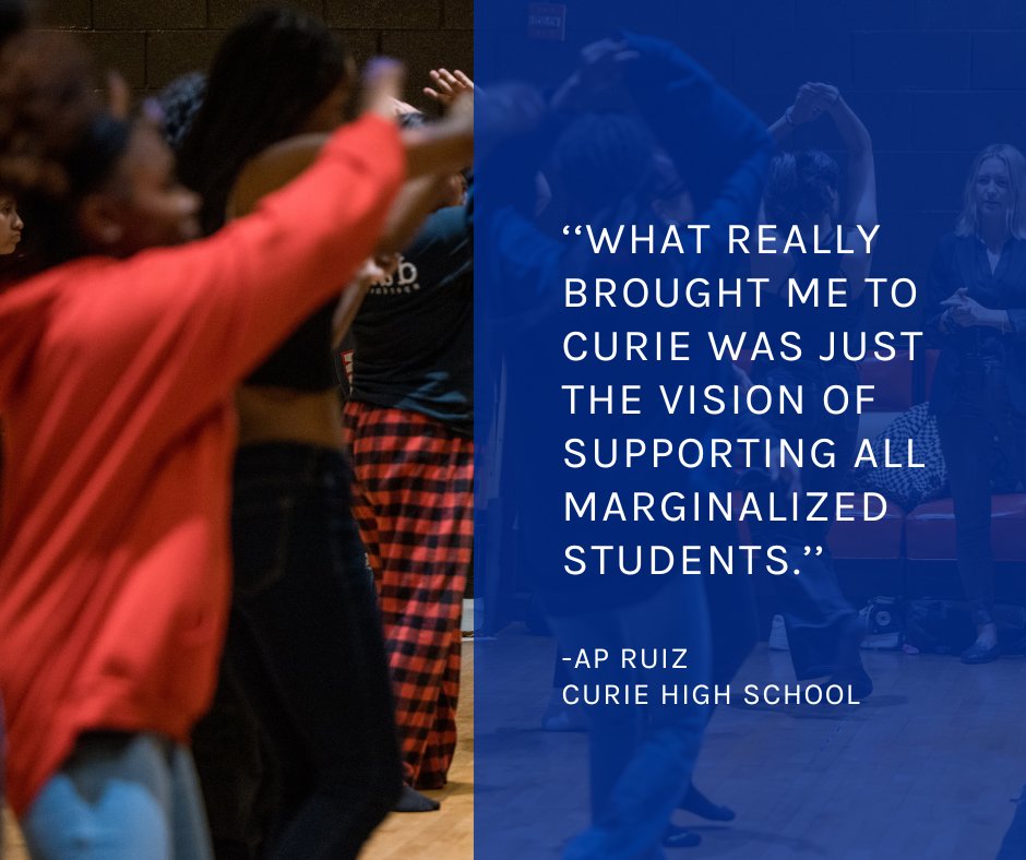 The APs of @CurieHS provide a perfect example of the broad range of work their position requires. AP Kmicikewycz is expanding access to career and technical education, while AP Ruiz fosters community bonds. More on Curie's APs here: bit.ly/49iT6fY #CPSrunsonAPs
