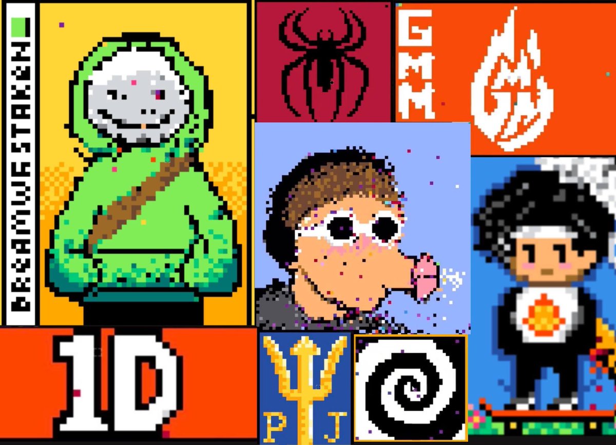 Two years ago today… r/place 2022 officially ENDED!! here are some things the dream team made!! 🫶🌟 [4 April 2022]
