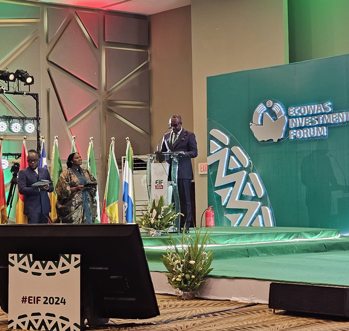 At the inaugural ECOWAS INVESTMENT FORUM #EIF in Lome, Togo, one thing is apparent- with the right set of investments, partnerships and trade in ECOWAS, we can quickly alleviate poverty and prepare our youth to be leaders in governance, and innovation.