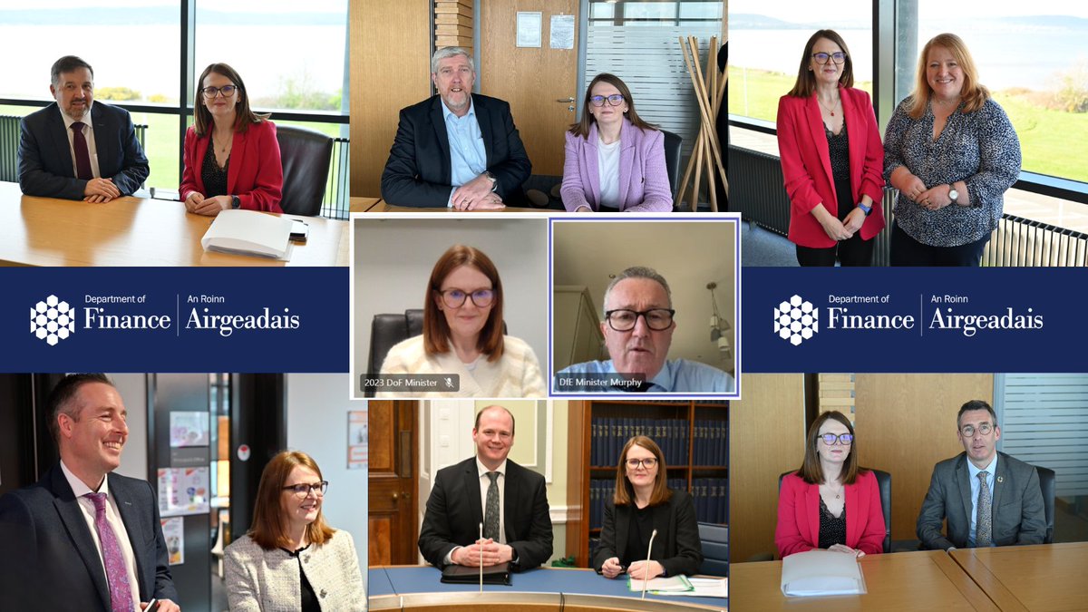 Finance Minister @CArchibald_SF has been meeting with Executive Ministers as part of the Budget process to discuss the financial challenges facing the Executive and the importance of delivering a balanced 2024/25 Budget.