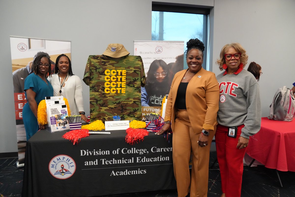 Team CCTE at Monday's VIP Community Tour 🎉 We'll be at each of the stops so make sure to stop by and learn more about our awesome programs!

scsk12.org/ccte

#exposeexploreemploy #cteprograms #careerteched #memphisjobs #industrycertified #mscsk12