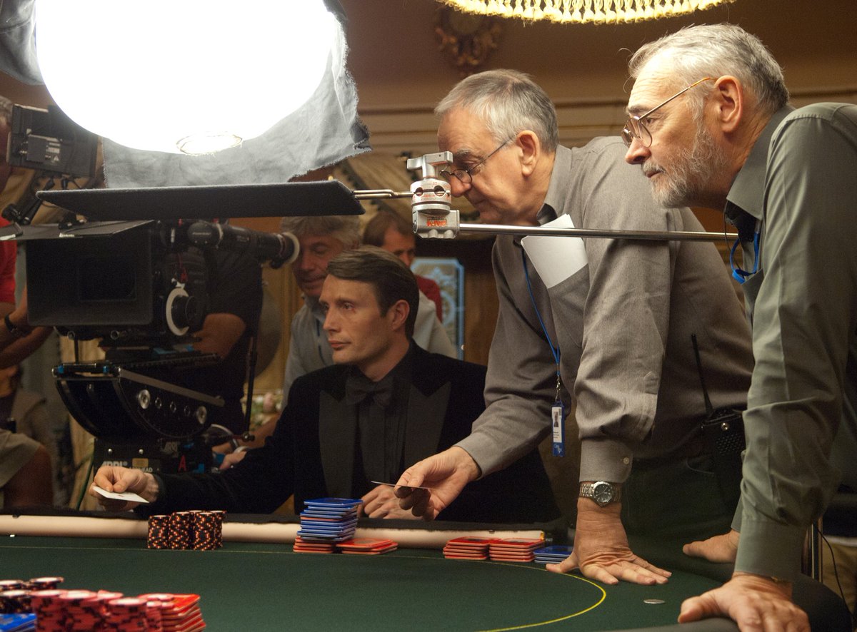 “It was like shooting a separate movie, because we had to get the tension right in that room.” – Daniel Craig On this day in 2006 at Barrandov Studios, CASINO ROYALE’s intense game of Texas Hold’ Em between Bond and Le Chiffre was filmed.