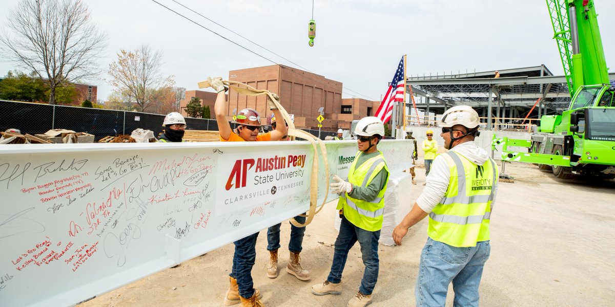 March 22nd marked a milestone for our new Health Professions building with a topping out ceremony! Breaking ground last August, this 114,600-square-foot project will provide a first-class educational space for our health professions students. Read more: bit.ly/4aliCCv