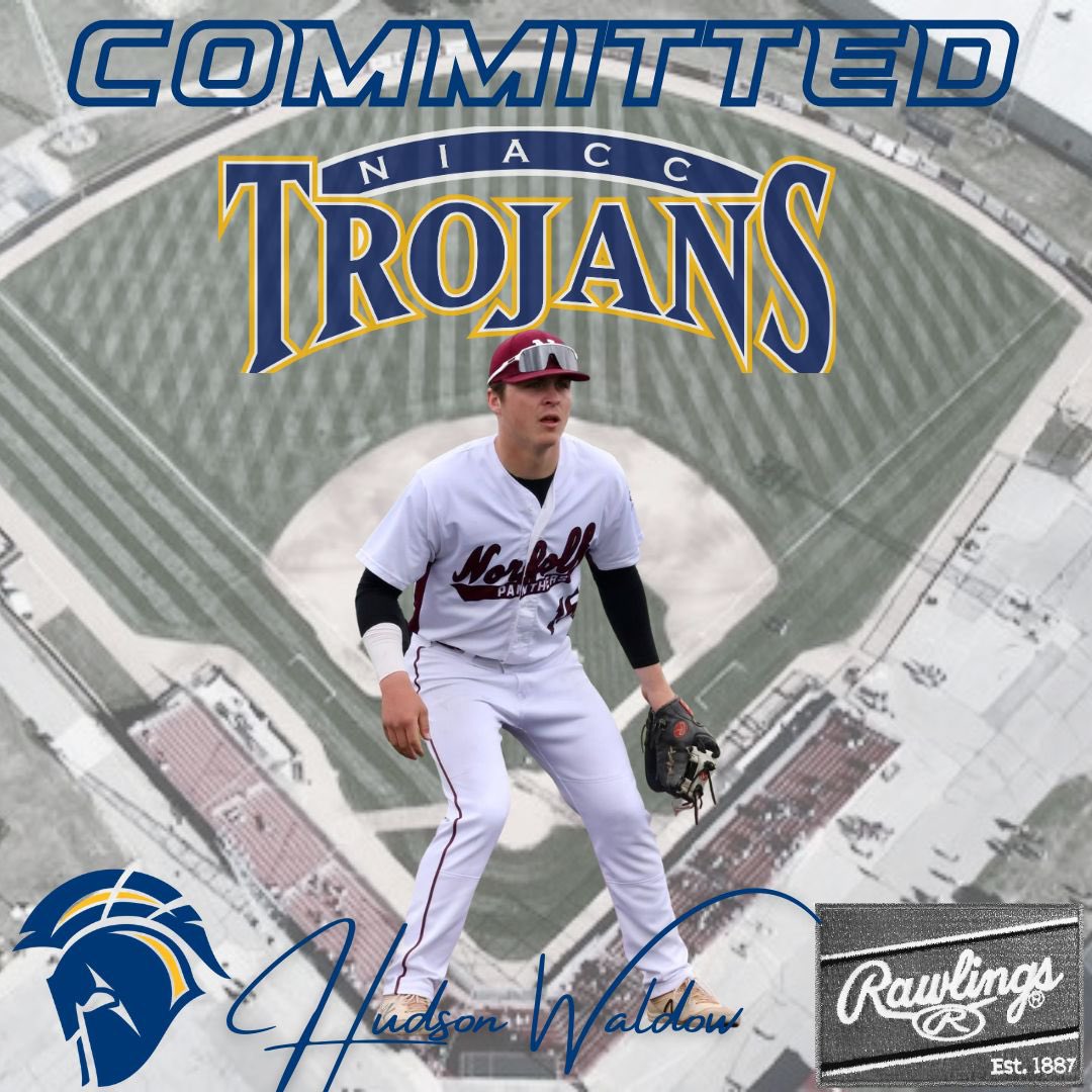I am very excited to announce my commitment to continue my academic and baseball career at NIACC! I would like to say a big thank you to family, friends, coaches, and teammates for supporting me all throughout my journey! Go Trojans! @BaseballNorfolk @NIACCBaseball @Prospects_NE