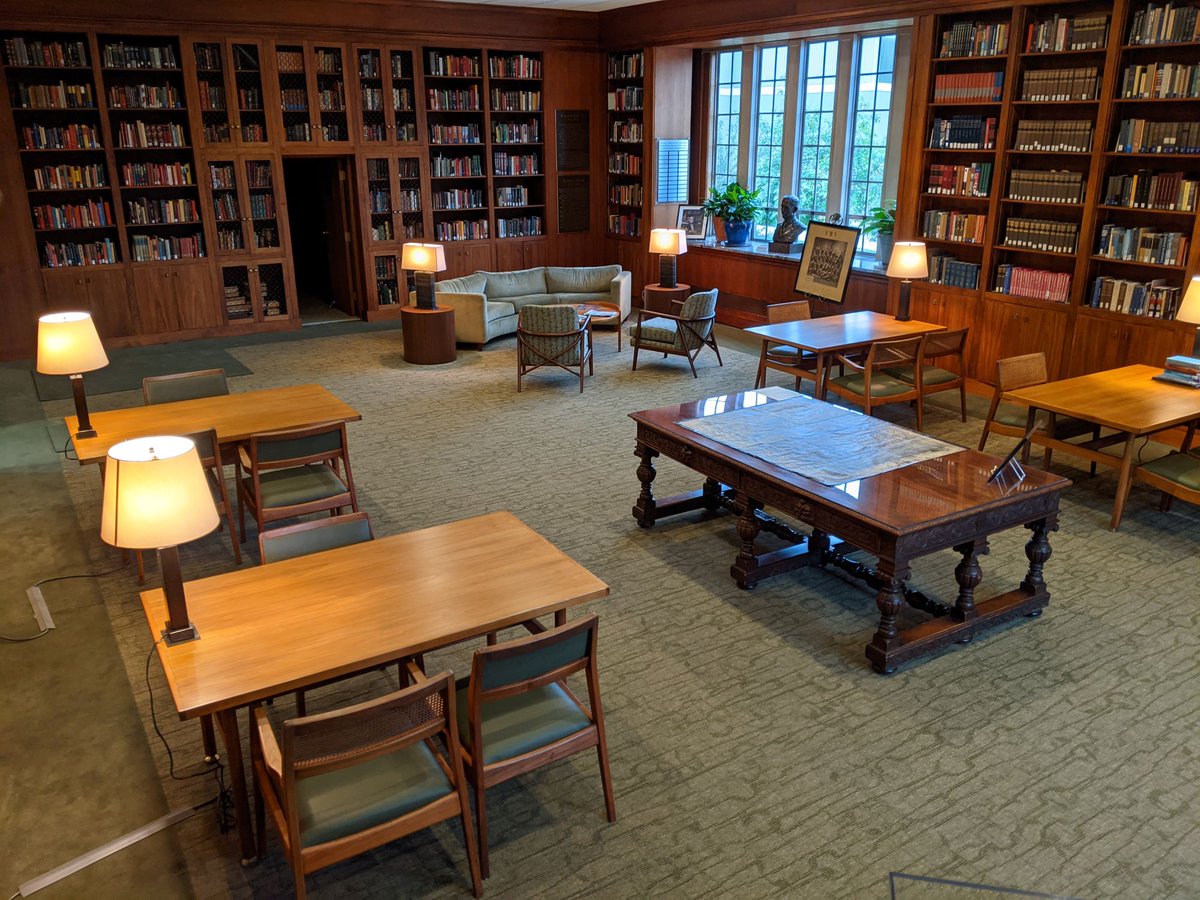 #ThursdayThoughts I have been a lone arranger at the #MarshallFoundationLibrary for 4 1/2 years. I learned how to juggle proficiently & realized that the work is never all done. Being the entire library staff has never been a sustainable model, & now I'm getting PT help! Woohoo!