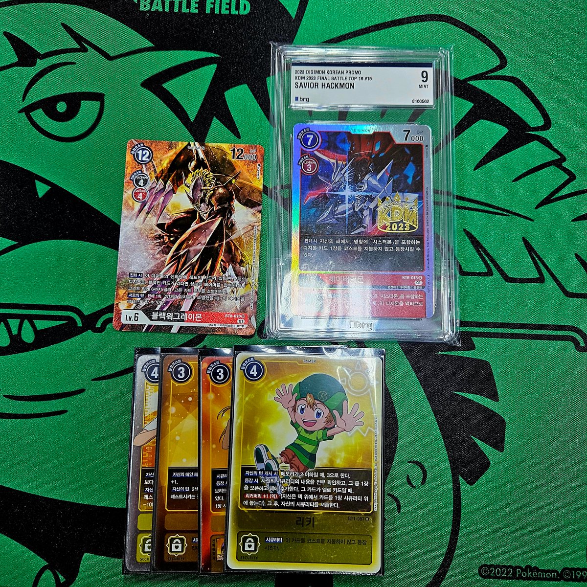 🟣당산 카드홀릭 이벤트 결과

[디지몬 한글판 비공인]
참가인원 11인
🏆우승 <황 하이브리드>🏆

대회 참여 감사드립니다!

#디지몬카드게임
#デジモンカードゲーム