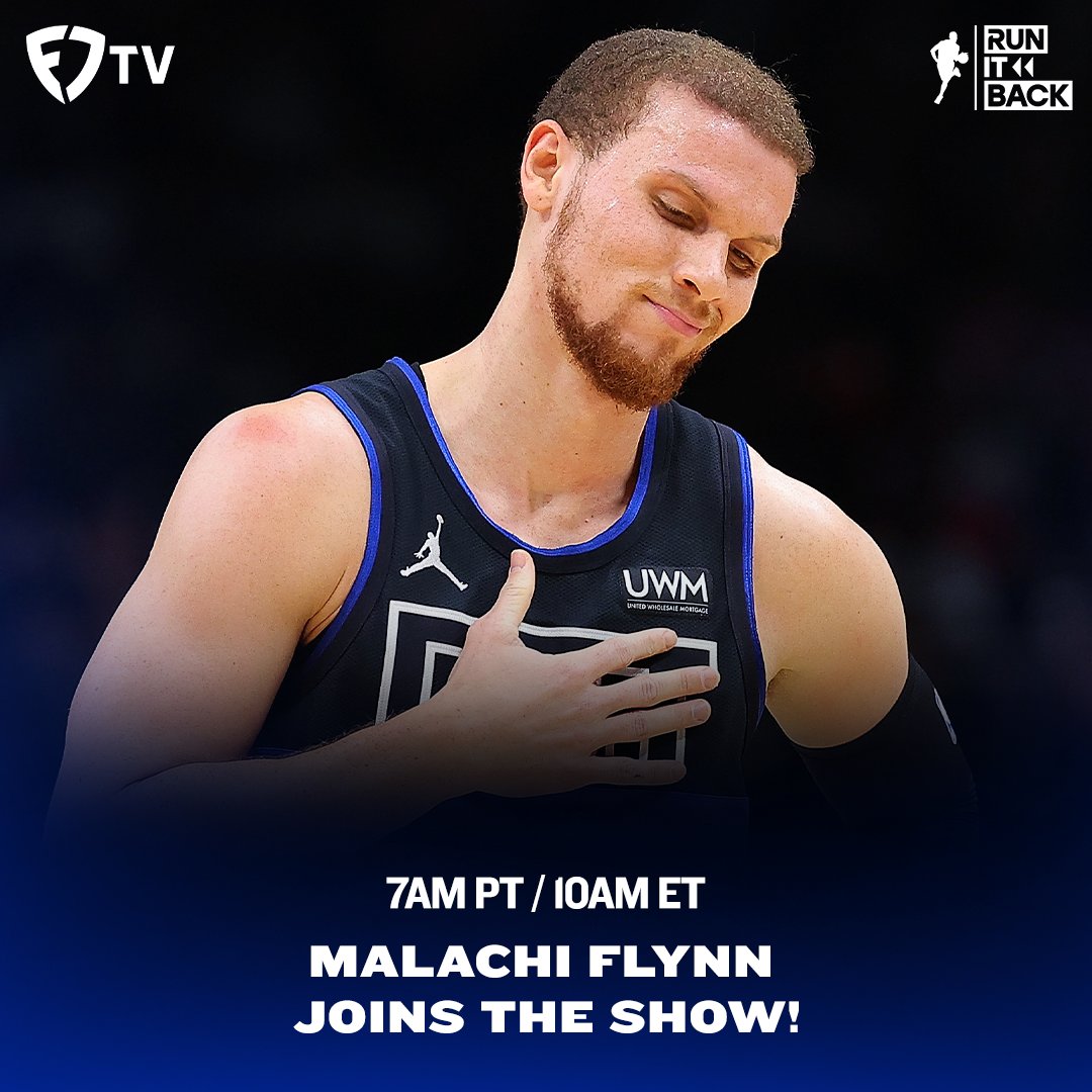 RunItBackFDTV's tweet photo. We got 50-Point Scorer @malachiflynn joining the show🔥

10am ET ➡️ https://t.co/wdT8I0ST8g https://t.co/FbqyMzgjOi