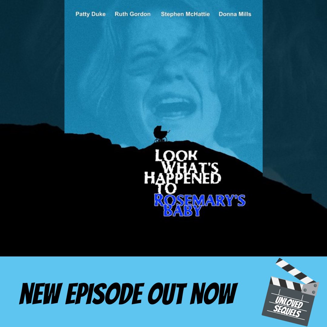 Before we all go and see #TheFirstOmen  this weekend… Claire and Michael got to check in on another bastard spawn of satan in #LookWhatsHappenToRosemarysBaby  #UnlovedSequels #sequels #horror #podcast #moviepodcast #RosemarysBaby linktr.ee/unlovedsequels
