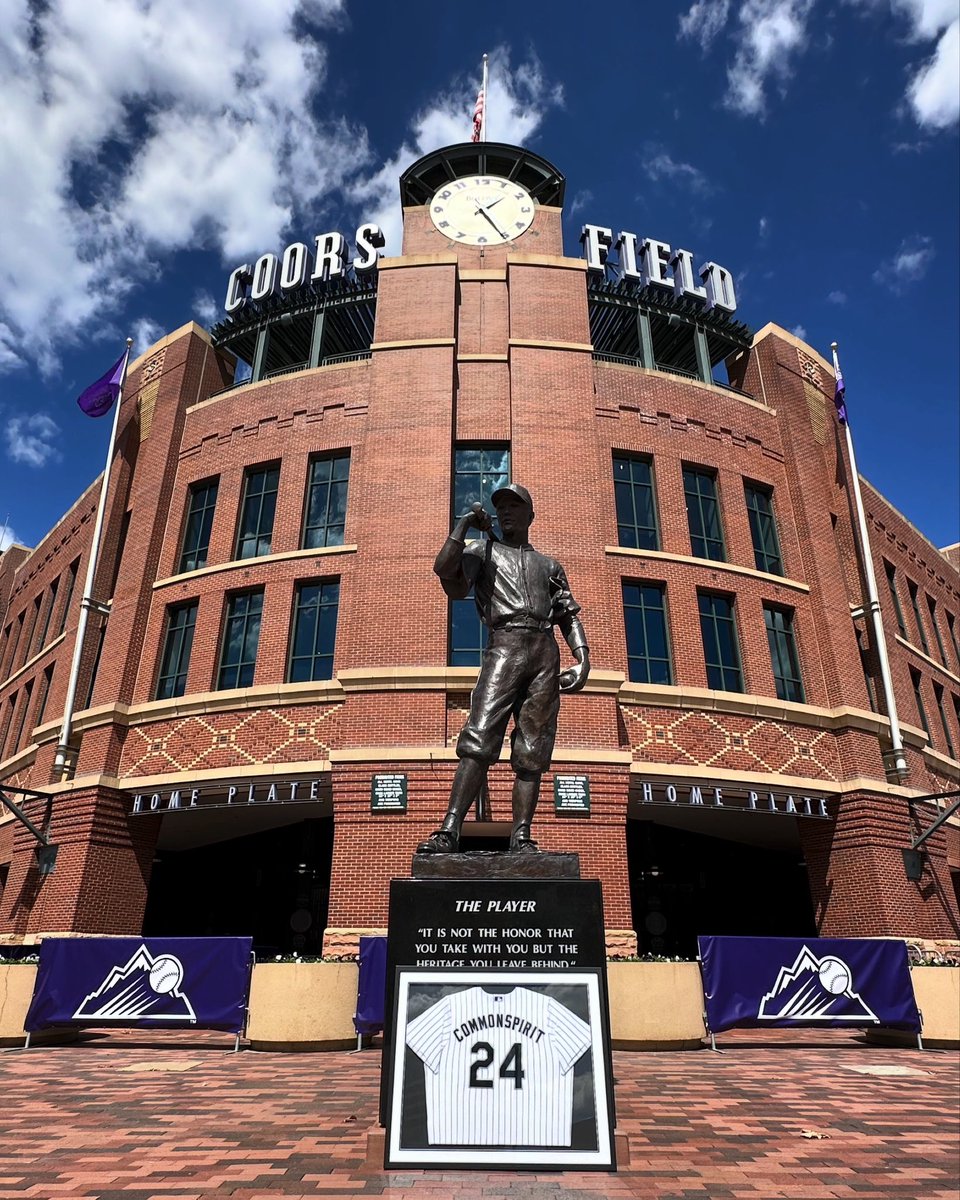 💜⚾️🖤 Tomorrow is the @Rockies Opening Day! Will you be going to the game? We’re honored to be the chosen framer of Denver’s professional sports teams & athletes. Come see how we can make your jersey look great! #5280customframing #jerseyframing #rockies #coorsfield #openingday