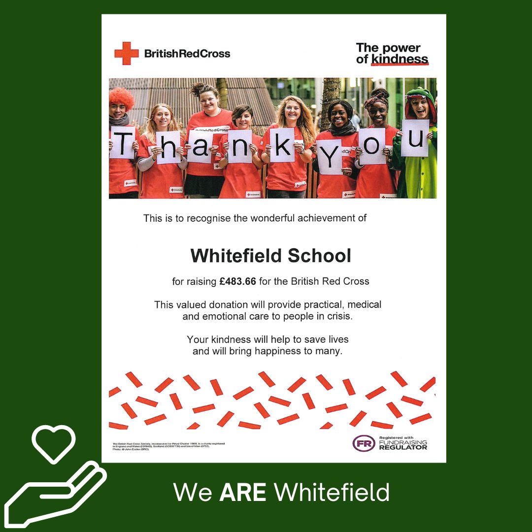 Our staff and students are always working hard to support charities. We're glad our contribution could assist @BritishRedCross, we look forward to helping again in the future. ❤️ #CharitySupport #CommunityImpact #humanitarian