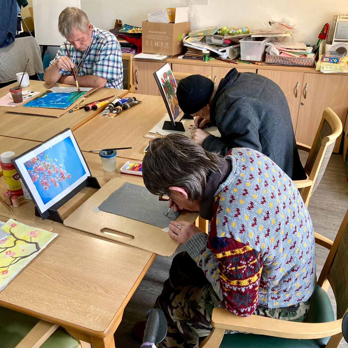 Larchfield care home tweet media