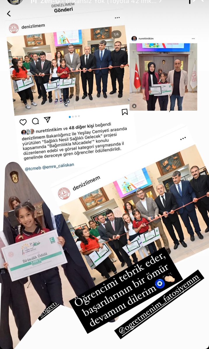 Öğrencimi tebrik eder , başarılarının devamını dilerim👏🏻 <a href="/kalekemalaraci/">Mehmet ve Kemal Aracı İO</a> <a href="/denizlimem/">Denizli İl Millî Eğitim Müdürlüğü</a> <a href="/KaleKaymakamlig/">Kale Kaymakamlığı</a> <a href="/kalemem20/">Kale İlçe Milli Eğitim Müdürlüğü</a> <a href="/yesilaydenizli/">Yeşilay Denizli Şubesi</a>