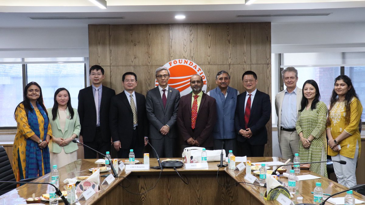 India Foundation hosted an interaction with a delegation from Shanghai Institutes for International Studies (SIIS), on 04 April, 2024. The delegation was led by Prof. CHEN Dongxiao, President, SIIS and the discussion was addressed by Capt Alok Bansal, Director, India Foundation.