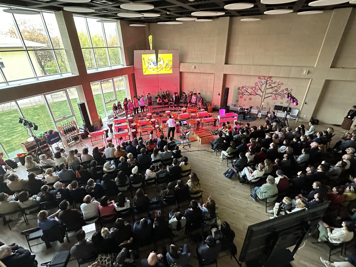 Elementary Co-design concert in our Multi-purpose Room this evening. Grades 3-5 students were awesome.