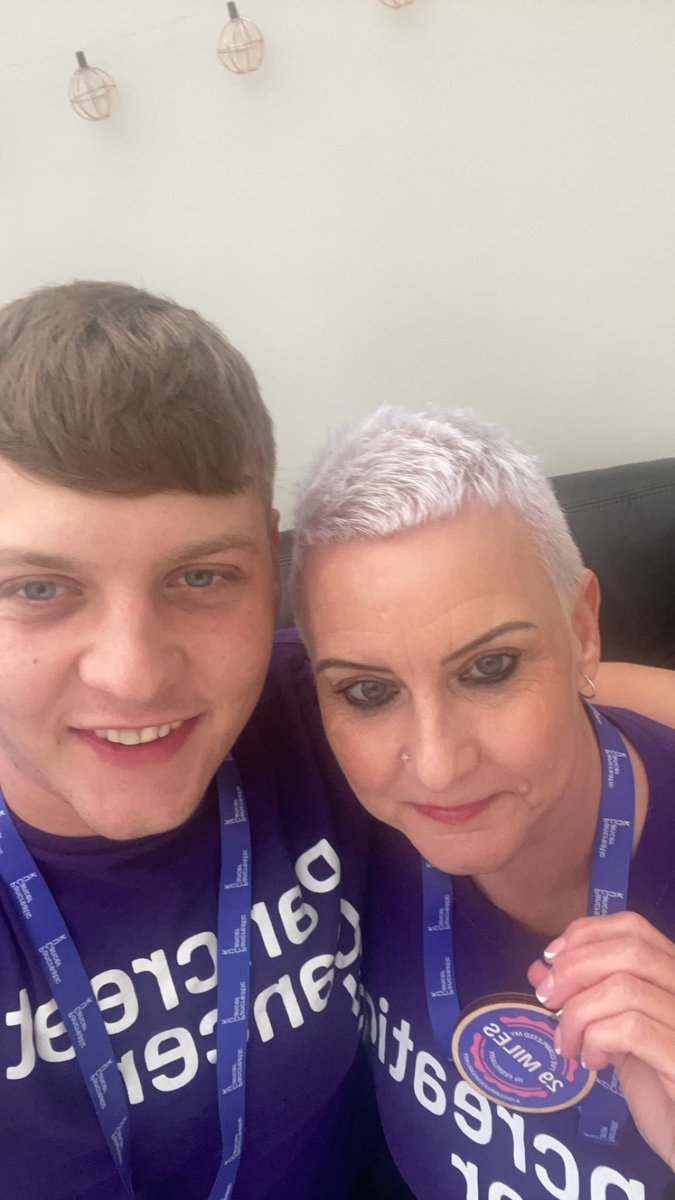 Congratulations to Oliver and his Mum Julie who raised £1,345 for Pancreatic Cancer UK in support of his lovely Grandma Gladys @HPB_CNS_TGH @StephGooder @PancreaticCanUK @TamesideMISS