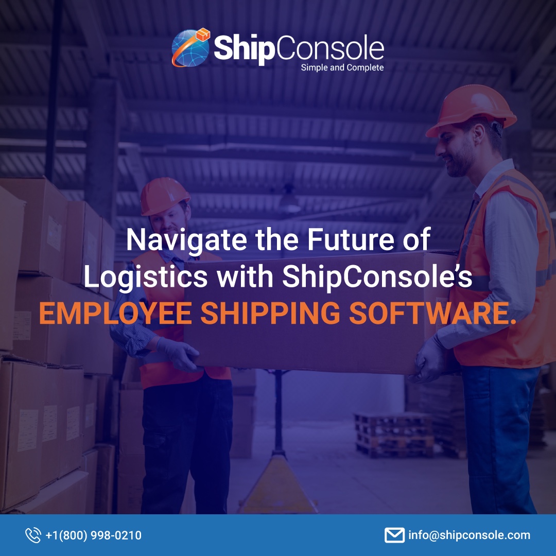 Enhance Enterprise Logistics with ShipConsole's Scalable and Flexible Employee Shipping Software

Unlock efficiency to optimize your shipping process, improve accuracy, and maximize cost savings.

Know more @ tinyurl.com/3yzjwcky

#EmployeeShippingSoftware #shippingsoftware