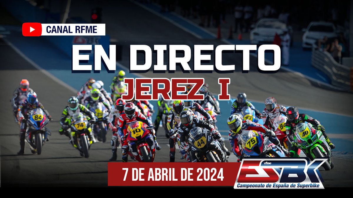 ESBK @circuitodejerez en directo, ¡no te lo pierdas! prensarfme.com/esbk-jerez-en-…