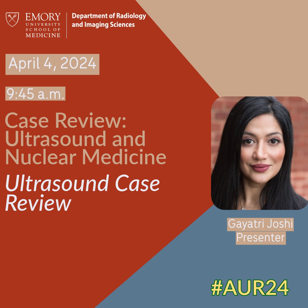 Everything you need to know about ultrasound you'll learn from @GayatriJoshiMD at #AUR24. She's outstanding. @AURtweet