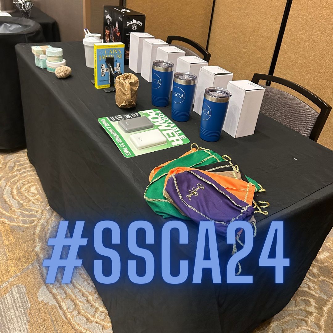 Want to win some of these doorprizes? Post on social media during your time in Frisco and use the hashtag #SSCA24! We'll be choosing winners at random everyday!