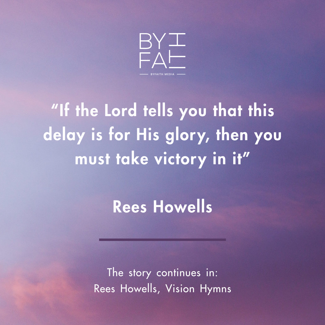 'If the Lord tells you that this delay is for His glory, then you must take victory in it' -Rees Howells✍🏼

byfaith.org/product/rees-h…

#PraisetheLord #PraiseandWorship #Praise #SamuelReesHowells #ReesHowells #ReesHowellsIntercessor #VisionHymns #MathewBackholer #BibleCollegeofWales