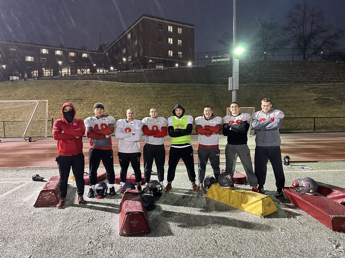 Great work in some beautiful football weather last night by this group! #GRIT @WPIFootball