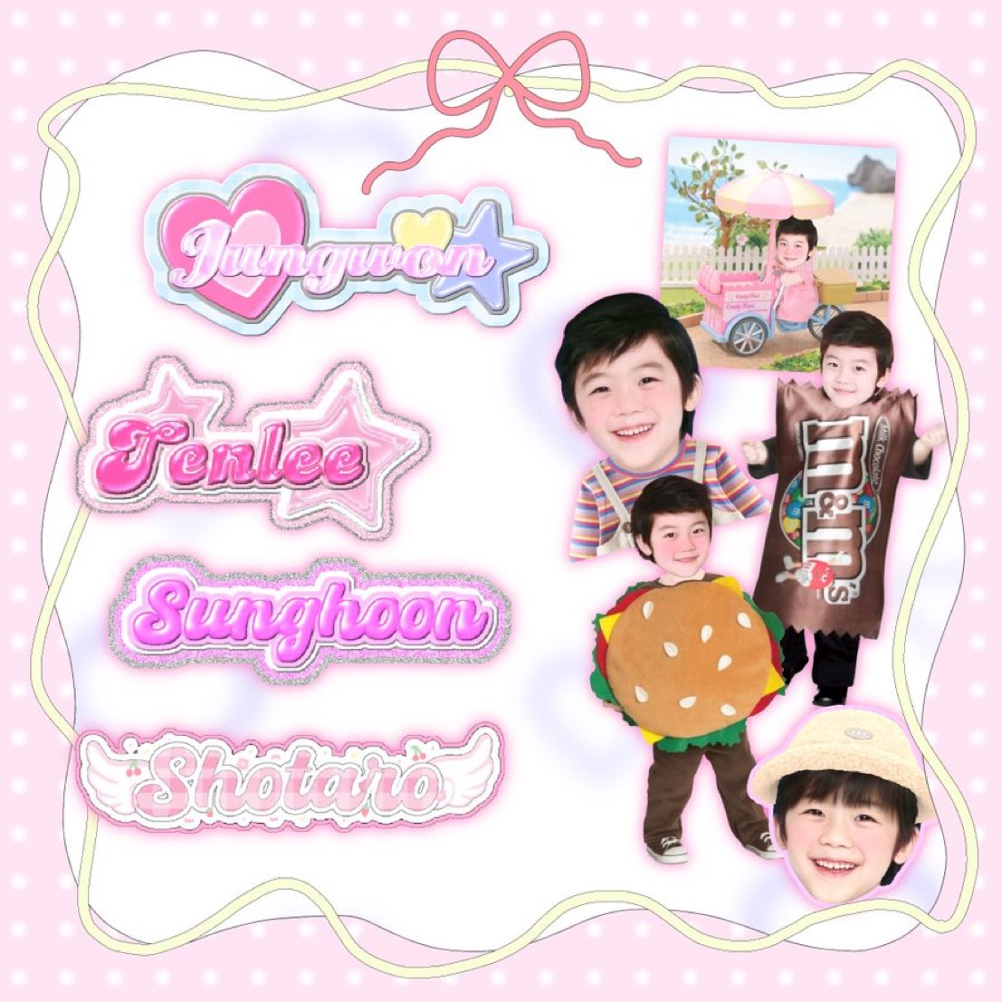 .　  ˚       ♡      .      ⊹         .

𝒞ℴ𝓂𝓂𝒾𝓈𝒾ℴ𝓃 ℴ𝓅ℯ𝓃 🩰

รับออกแบบ text name / สติ๊กเกอร์ 
 ตัดต่อรูปเด็กจิ๋ว ปรับสี แต่งหน้า ใส่ชุด

     โปรช่วงสงกรานต์ รีทวิต 
             ⭐️ ลดเหลือ 20.- 

#รับออกแบบ #รับออกแบบgiveaway #commisionsopen