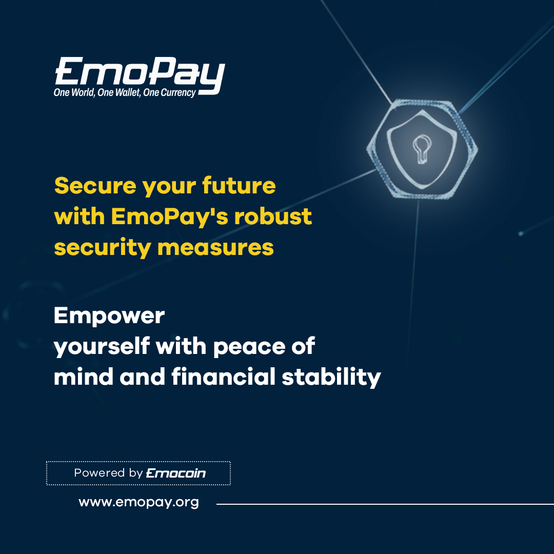 Protect your financial future with EmoPay's advanced security protocols. 🌟

Visit 👉 emopay.org

#EmoPay #invest #cryptocurrency #SecureFuture #Finance #Crypto #Emocoin #FinancialFreedom #Secure #Payments #DigitalCurrency #PassiveIncome #DigitalSecurity #Investing