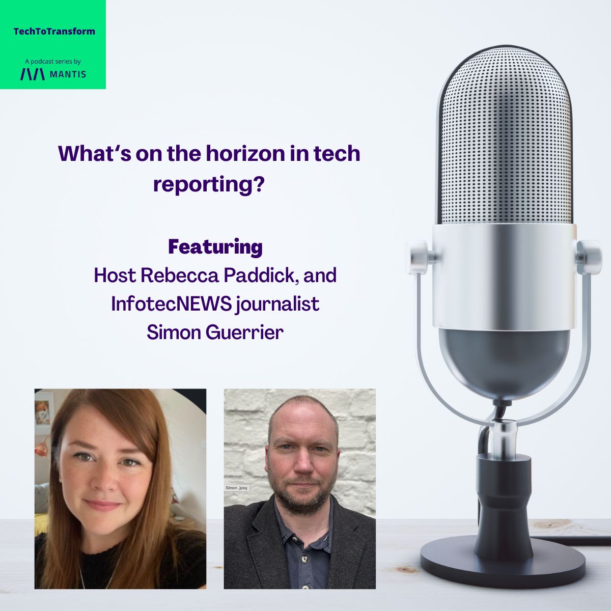 🎧 New podcast! 🎧 @rebecca_paddick spoke to @InfoTecNewsUK's Simon Guerrier, to find out what’s on the horizon in #tech reporting. With the potential impact of #AIgenerated content, how do reporters select their stories? mantispr.co.uk/podcasts/27-wh… @0tralala @InfoTecNewsUK
