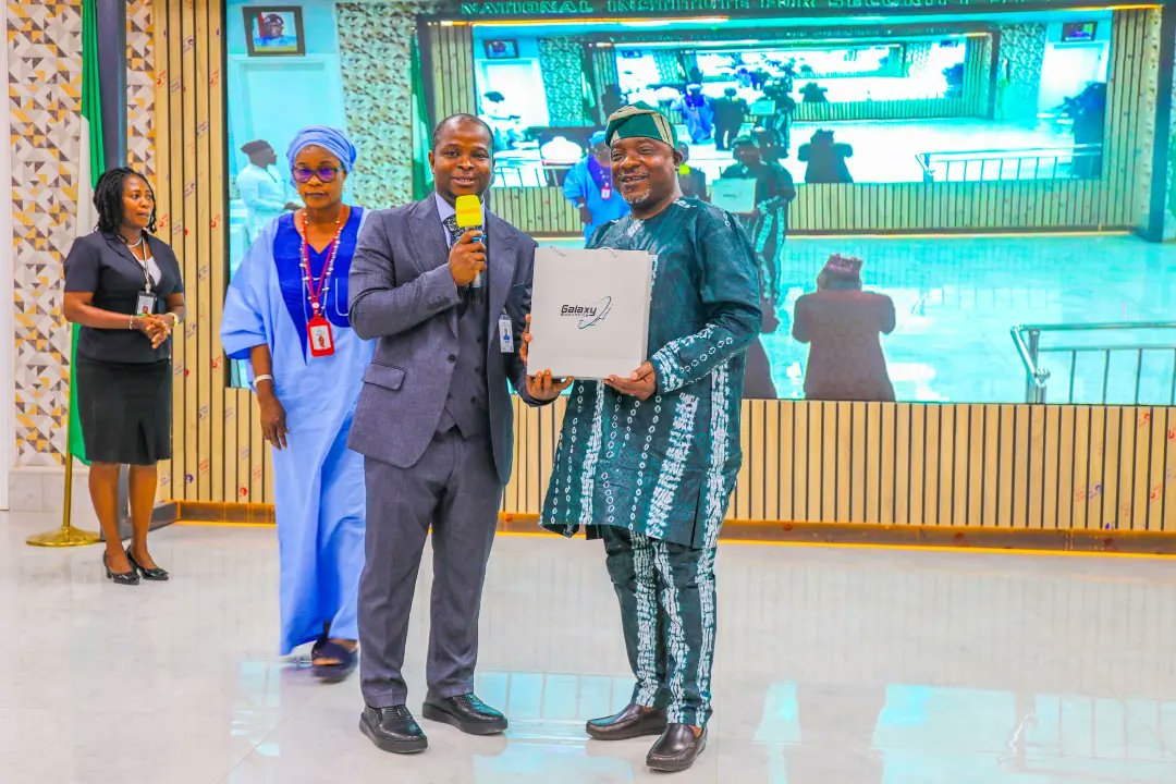 Galaxybackbone's tweet image. The MD spoke on &apos;Issues and Challenges of Artificial Intelligence in Security: A Global Perspective&apos;.

#artificialintelligence 
#securityasaservice 
#Cybersecurity 
@IbrahimAdeyanju 
@FMCIDENigeria