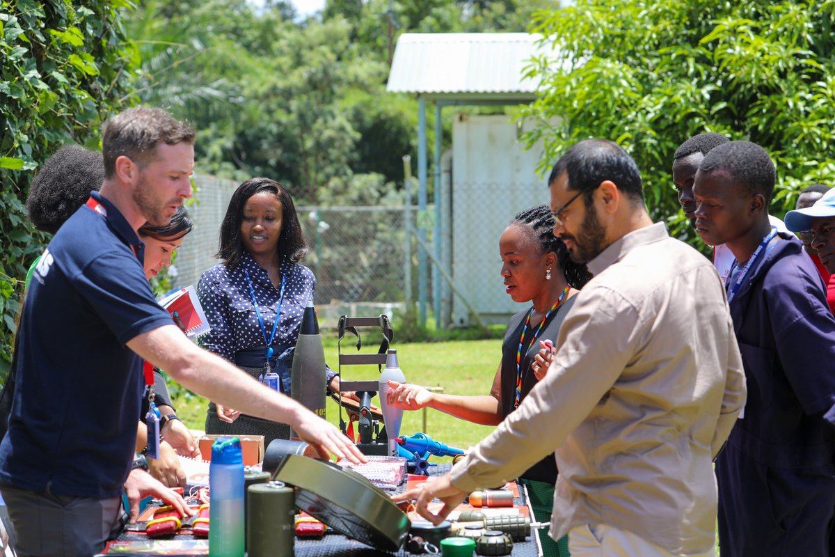 unrsce's tweet image. April 4th is the International Day for Mine Awareness and Assistance in Mine Action!
Today,the @UNMAS  MTT organized a static display of inert materials in the UN Entebbe Campus to enlighten UN personnel on the perils of explosive ordnance.

#MineAction #IMAD2024 #ProtectAndBuild
