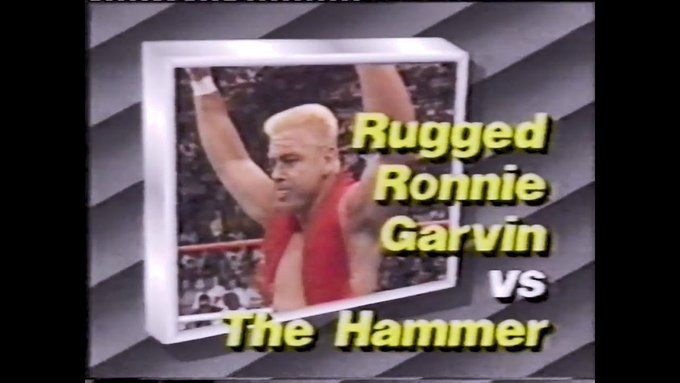 4/4/1989

Greg Valentine defeated Ronnie Garvin in a Loser Leaves WWF Match on Superstars of Wrestling from the Glen Falls Civic Center in Glen Falls, New York.

#WWF #WWE #WWFSuperstars #GregValentine #TheHammer #RonnieGarvin #LoserLeavesWWF