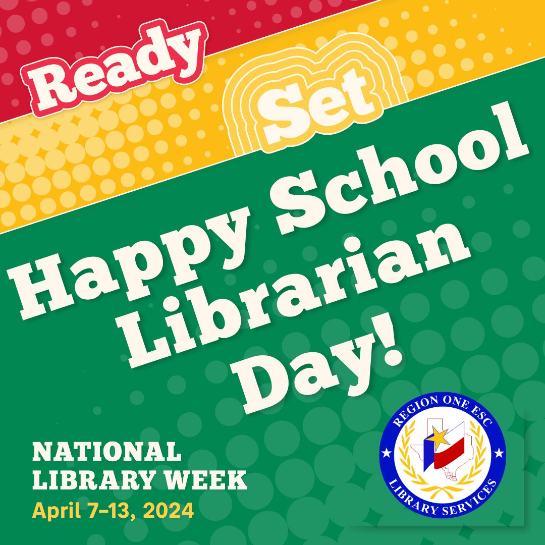 🙌 Many thanks to our amazing community of librarians in @RegionOneESC. ❤️You truly are an exemplary group of education leaders and we are grateful to be a part of such a distinguished group. #schoollibrarians. #schoollibrarymonth #RegionOneESC 📚🕹️🎉