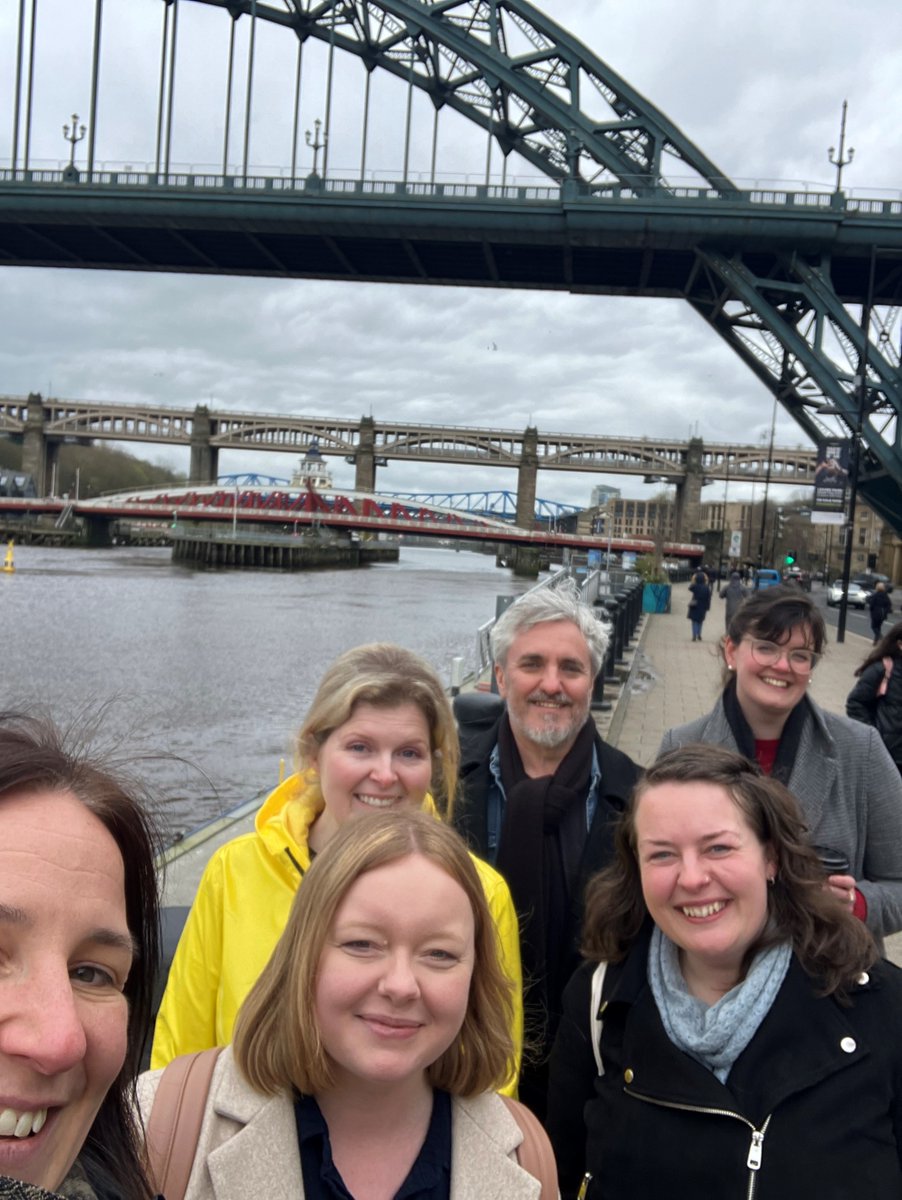 Joining the @HachetteUK Walk of Hope from Newcastle in support of @3dadswalking and @PAPYRUS_Charity this afternoon! It might be a slightly grey day here but it's been lovely to get outside and talk - we're with you and your incredible campaigning all the way.