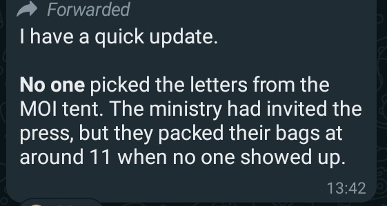 Doctors have told your favourite online diploma holder that they will only listen to what the Bible says, and she can do them nothing. The weatherman says rains are expected in Nairobi in the next 15 minutes.