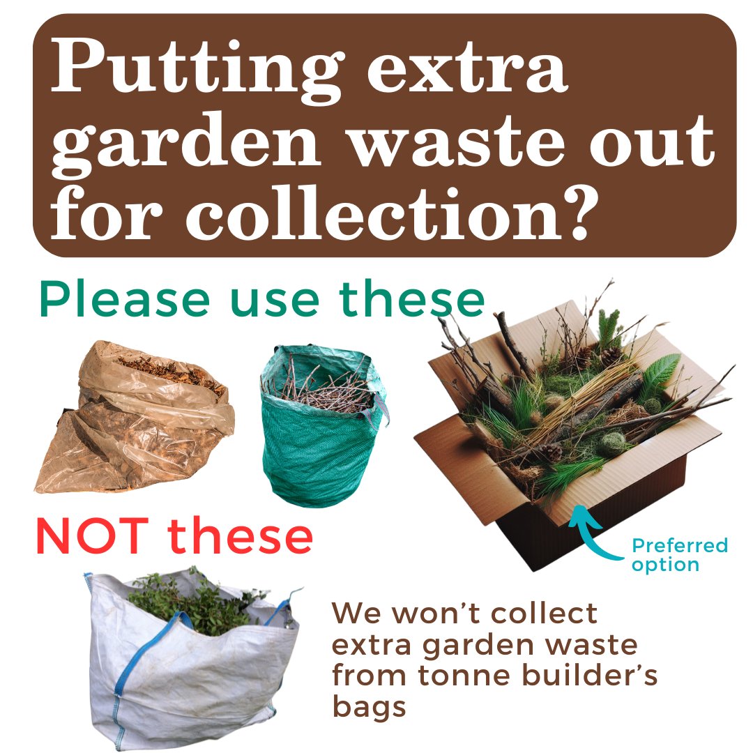 It’s almost time to collect some extra garden waste! If you are subscribed to our brown bin service, you can put extra garden waste out on your next scheduled garden waste collection day, between 15 and 26 April. To find out more, visit southoxon.gov.uk/gardenwaste