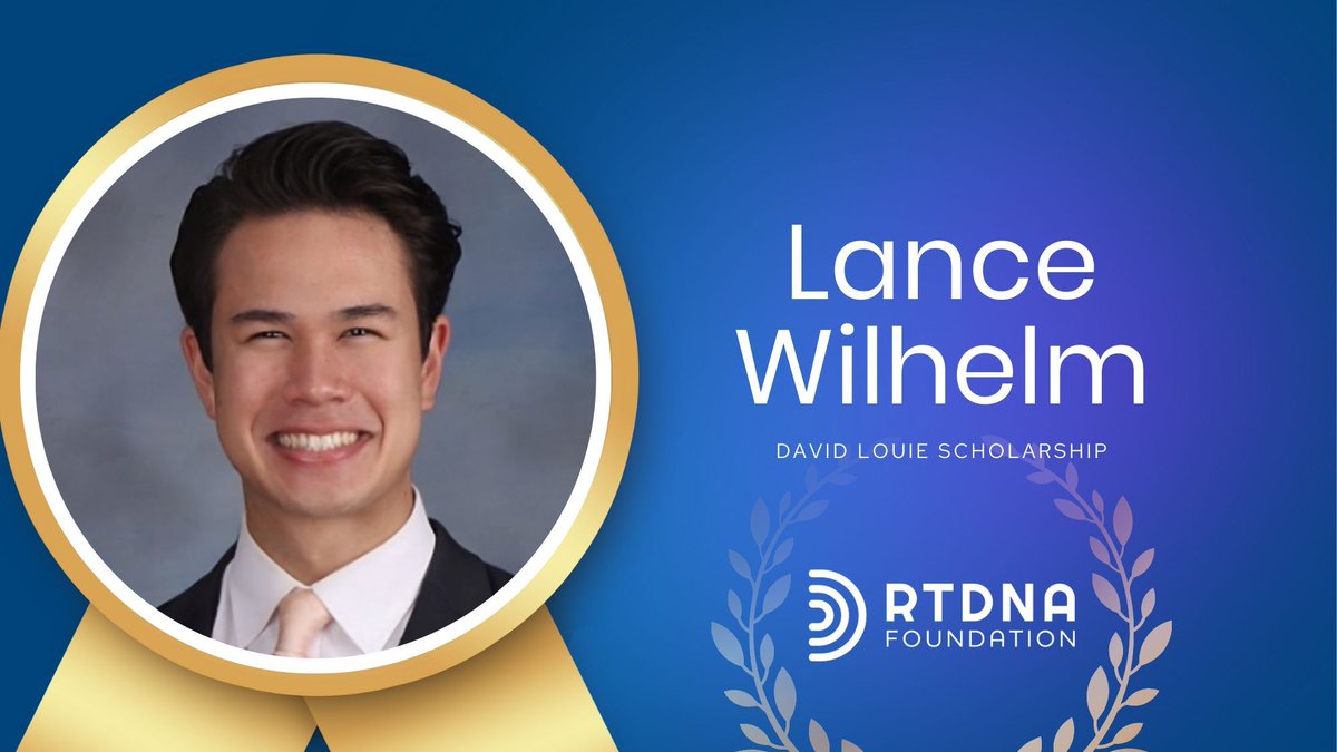 Congratulations to Lance Wilhelm for winning the prestigious David Louie Scholarship presented by @abc7david, the first-ever recipient of the RTDNA Foundation Scholarship in 1970! 🎉