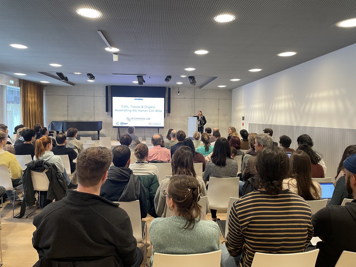 On Wednesday 03.04. we had the pleasure of welcoming Sarah Teichmann to the BIMSB for our summer Sysbio lecture series. Sarah inspired us with her lecture on 'Cells, Tissues & Organs: assembling the Human Cell Atlas' Catch the next one: mdc-berlin.de/news/events/ol… #BIMSB #Sysbio