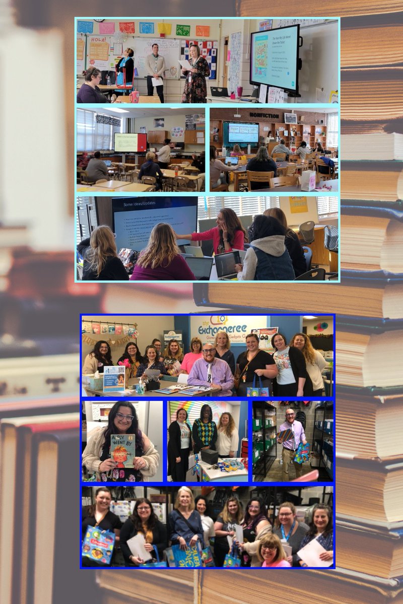 April is School Library Month & today is National School Librarian Day! Celebrate by thanking your #bcpslms for their amazing work & the indispensable value they bring to your school & community! #AASLslm @BaltCoPS