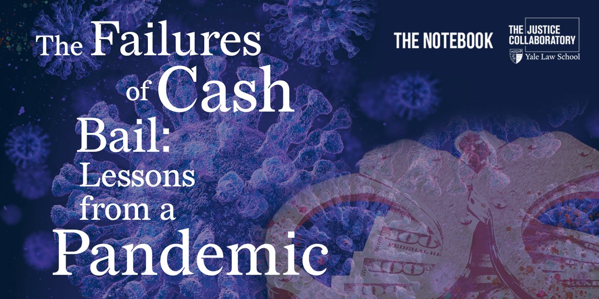 Cash bail has failed. COVID-19 exposed an urgent need for reform of incarceration, pre-trial detention, and cash bail. Read more: bit.ly/3vOHnbb